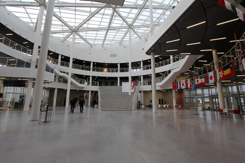 The Sun, Reykjavik University foyer